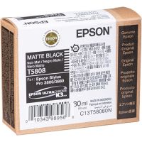 EPSON T58080N ULTRACHROME K3 INK CRTRDG BLK
