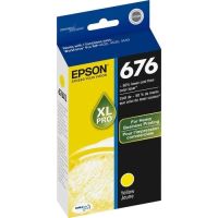 EPSON T676XL420-S 676XL Yellow High Capacity Ink Cartridge  