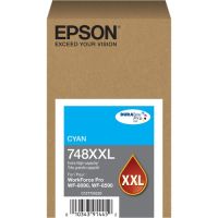 EPSON T748XXL220 748XXL Cyan Extra Large Capacity Ink Cartridge  