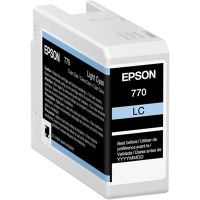 Epson T770520 UltraChrome PRO10 Light Cyan Ink Cartridge (25mL)