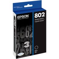 EPSON T802120-S T802 Standard Capacity Black Ink Cartridge  