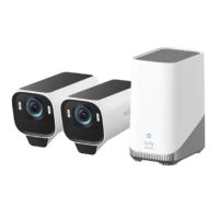 Eufy T88921W1 Security EufyCam S3 Pro 4K 2-Camera Kit with HomeBase 3