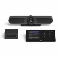 Logitech TAPMUPMSTASU2 Small Microsoft Teams Rooms with Tap + MeetUp + ASUS® NUC