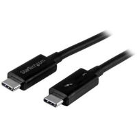 StarTech Thunderbolt 3 USB Type-C Male Cable (1.6', 40 Gbps) - TBLT34MM50CM