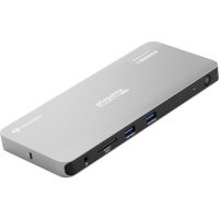 Plugable TBT-6950PD Thunderbolt 4 Docking Station for Quad Monitors 100W | 2x HDMI | 4x Thunderbolt 4/USB C