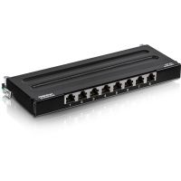 TRENDNET TC-P08C6AS 8-Port CAT6A Shielded Wall Mount Patch Panel