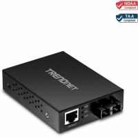 TRENDNET TFC-GMSC 1000BASE-T to 1000-SX Standalone Converter 10/100/1000 Mbps Auto  