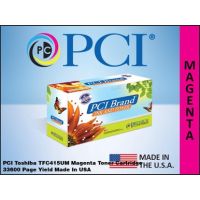 PCI TFC415UM-PCI Brand Toshiba TFC415UM Magenta Toner Cartridge 33,600 Page Yield  