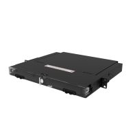 CommScope TFP-1TT00-000B 19" 1U TFP Fiber Termination Splice Panel - Black