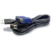 TRENDnet TK-CU06 USB KVM Cable, Gray, 6ft