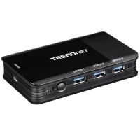 TRENDNET INC TK-U404 4-Port USB 3.1 Computer Sharing Switch Multi-Device Hub  