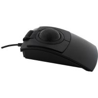 ERGOGUYS LLC TKB-6015-LBKBK-R X-Keys L-Trac USB Laser Trackball Black High DPI  