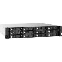 QNAP TL-R1220SEP-RP-US 12-Bay 2U Rackmount SAS 12 Gb/s JBOD Expansion with SAS Expander