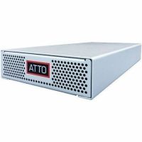 ATTO TLNS-5102-D00 ThunderLink NS 5102 - network adapter - Thunderbolt 5 - 100 Gigabit QSFP28 x 2 - TAA Compliant