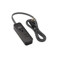 EATON TRIPP LITE SERIES TLP104USB 1-OUTLET SURGE PROTECTOR WITH 2 USB PORTS (2.1A SHARED)