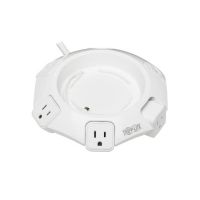 EATON TRIPP LITE SERIES TLP410UCUFOAM SAFE-IT CONFERENCE POWER SURGE PROTECTOR 4 ROTATING 5-15