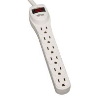 Eaton Tripp Lite Series TLP602 Surge Protector Power Strip 120V 6 Outlet 2' Cord 180 Joule