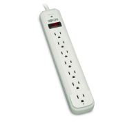 Eaton Tripp Lite Series TLP712 Protect It! 7-Outlet Surge Protector, 12ft Cord, 1080 Joules, Diagnostic LED, Light Gray Housing