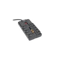 EATON TRIPP LITE SERIES TLP808TELTV PROTECT IT  8 OUTLETS / 8-FT. (2.43 M) CORD, 8 FT. (2.43 M) CO