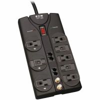 EATON TLP810NET Tripp Lite 8-Outlet Surge Protector 10ft Cord 3240 Joules Network  