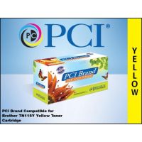 PCI TN115YPC Brother TN-110Y TN-115Y XL Yellow Toner Cartridge 4,000 Pages Reliable