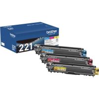 Brother TN2213PK Standard Yield Color Toner Cartridge 3-Pack