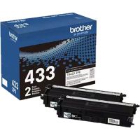 Brother TN4332PK High Yield Black Toner Cartridge Kit (2-Pack)