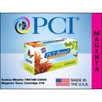 PCI TN616M-PCI Konica-Minolta TN616M TN617M A1U9330 Magenta Toner 41,500 Pages High Capacity