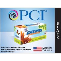PCI TN713K-PCI Konica-Minolta TN713K A9K8130 Black Toner Cartridge 48,900 Pages
