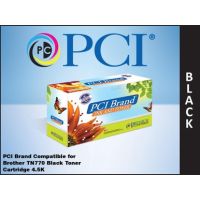 PCI TN770-PCI Brother TN-770 XXL Black Toner Cartridge 4,500 Page XXL Yield  