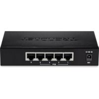 TRENDNET TPE-TG50ES 5-Port Gigabit EdgeSmart PoE+ Switch 31W Desktop  