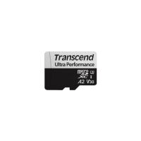 TRANSCEND INFORMATION TS128GUSD340S 128GB microSD UHS-I U3 A2 Ultra Performance Adapter  