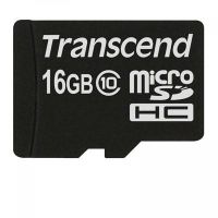 TRANSCEND INFORMATION TS16GUSDC10M 16GB microSDHC Class10 Flash Memory Card