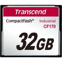 TRANSCEND INFORMATION TS32GCF170 32GB CF170 CompactFlash Card 3.3V/5V Dual Voltage