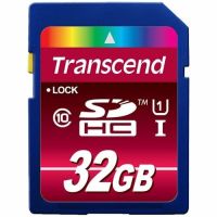 TRANSCEND INFORMATION TS32GSDHC10U1 32GB SDHC Class10 UHS-I Memory Card Video Recording  