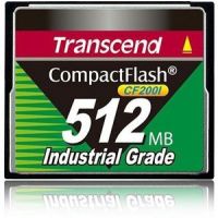 TRANSCEND INFORMATION TS512MCF200I 512MB Industrial CF Card UDMA5 Bulk  