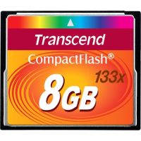TRANSCEND INFORMATION TS8GCF133 8GB CF Card 133x  