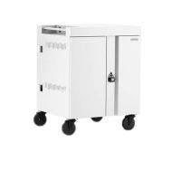 Bretford 16x Cube Cart Pre-Wired Usb-C White TVC16USBC-AW