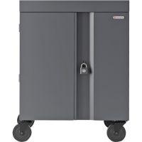 BRETFORD TVC32PAC-CK Charging Cart AC 32 Devices Back Panel 1.4in Slots  