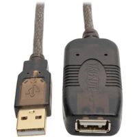 Tripp Lite U026-025 USB-A 2.0 Male to Female Active Extension Repeater Cable (25')