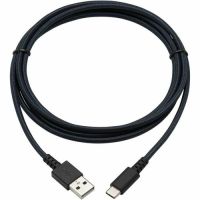 EATON TRIPP LITE SERIES U038-006-GY-MAX HEAVY-DUTY USB-A TO USB-C CABLE - USB A LEFT CONNECTOR - MALE