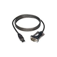 Eaton Tripp Lite Series U209-000-R 5ft USB to Serial Adapter Cable USB-A to DB9 RS-232 M/M 5' 