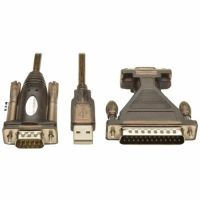 EATON U209-005-DB25 ADAPTER CABLE - USB-A LEFT CONNECTOR - MALE LEFT GENDER - DB25,DB9 RIGHT CONNECT