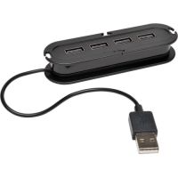 EATON TRIPP LITE SERIES U222-004 4-PORT USB 2.0 ULTRA-MINI HUB, SUPPORTS USB BATTERY CHAR