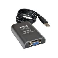 EATON TRIPP LITE SERIES U244-001-VGA-R USB 2.0 TO VGA DUAL-MONITOR ADAPTER, 128 MB SDRAM
