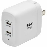 EATON U280-W02-40C2-G Tripp Lite Dual-Port Compact USB-C Wall Charger GaN 40W  