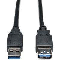 EATON U324-006-BK EXTENSION CABLE - USB 3.0 A LEFT CONNECTOR - MALE LEFT GENDER - USB 3.0 A RIGHT
