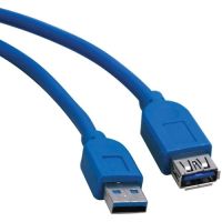 EATON U324-006 EXTENSION CABLE - USB 3.0 A LEFT CONNECTOR - MALE LEFT GENDER - USB 3.0 A RIGHT
