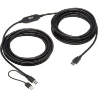 EATON TRIPP LITE SERIES U330-10M-1 USB 3.2 GEN 1 ACTIVE EXTENSION REPEATER CABLE