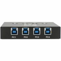 EATON TRIPP LITE SERIES U359-004 4-PORT USB 3.X (5GBPS) PERIPHERAL SHARING SWITCH - 3-YEA